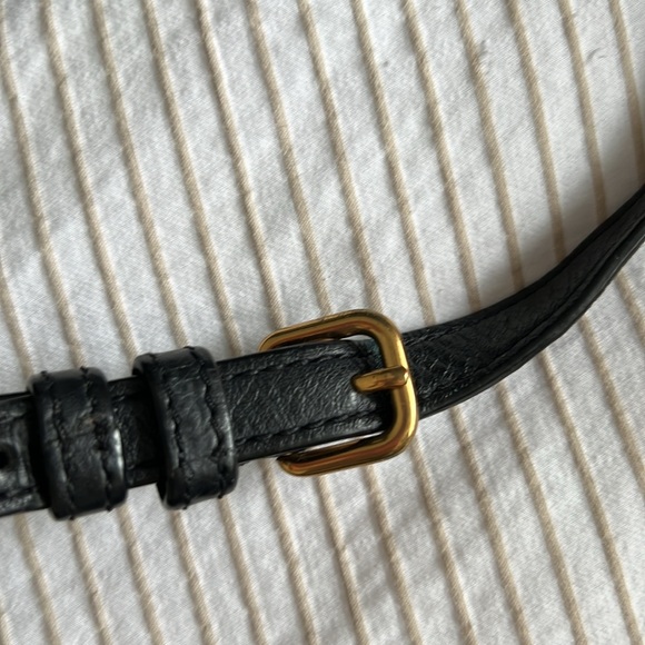 Black leather quilted Marc Jacob’s shoulder bag - Picture 5 of 6